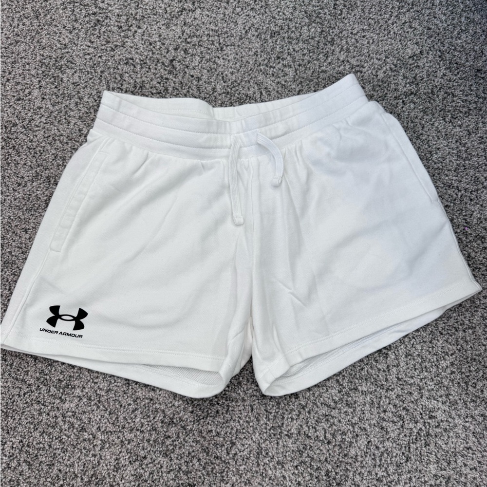 Under Armour Women's Athletic White Shorts